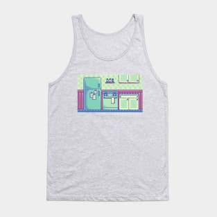 Cozy Pixel Kitchen Tank Top